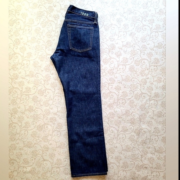 Gap 1969 Men's Standard Fit Jeans in Bleu Denim, Size 32x30 - Picture 12 of 14